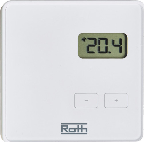 Roth Project Romtermostat Display Hvit