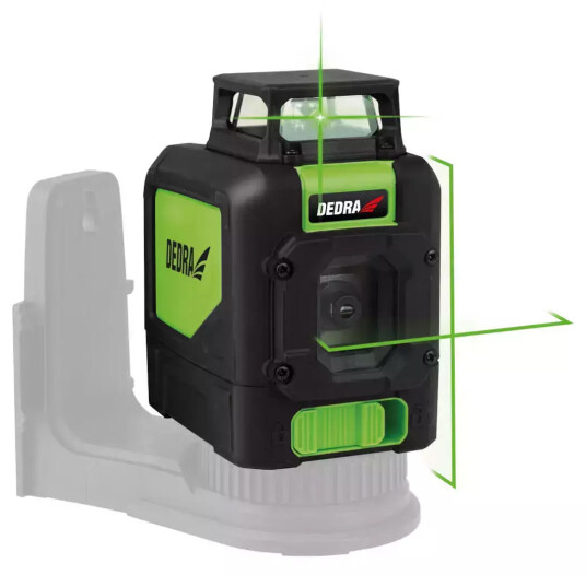 Dedra Multilaser 1D Grønn Linjelaser Dedra Multilaser 1D Grønn Linjelaser