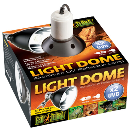 Lyskuppel Uv-Reflektorlampe I Aluminium Svart 75 W 14 cm Lyskuppel Uv-Reflektorlampe I Aluminium Svart 75 W 14 cm
