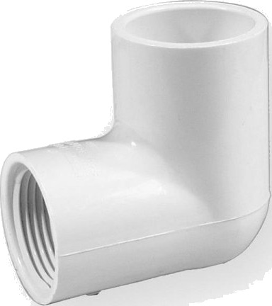Nibco Kolano 90° Pcv-U Kw/Gw 1/2" - 407-005