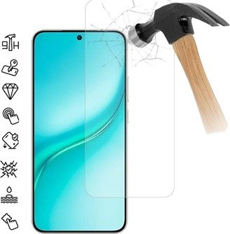 Honor Turbo Beskyttelsesglass - 9H - Case Friendly - Gjennomsiktig