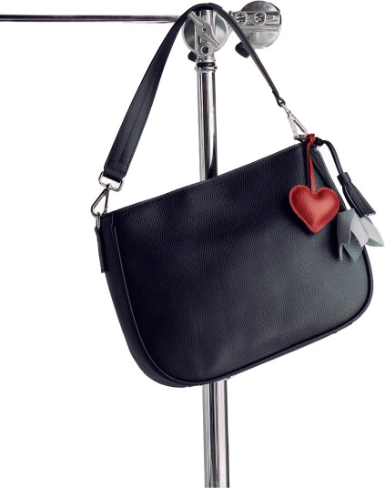 Enkel Studio Booztxhjerteforeningen Medium Satchel Bag - Black - 0 Enkel Studio Booztxhjerteforeningen Medium Satchel Bag - Black - 0