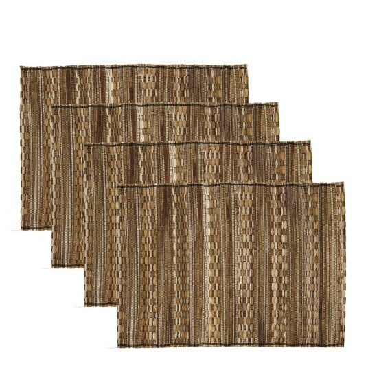 House Doctor  Pivo bordbrikke 48x35 cm 4 stk natur