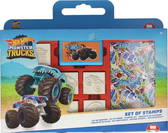 Hot Wheels Fargesett Med Tusjer Og Stempler 41 Deler Hot Wheels Fargesett Med Tusjer Og Stempler 41 Deler
