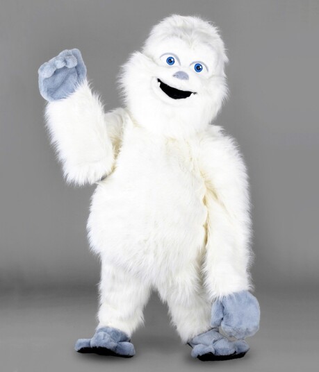 Auvergne Jouets Yeti maskot Auvergne Jouets Yeti maskot