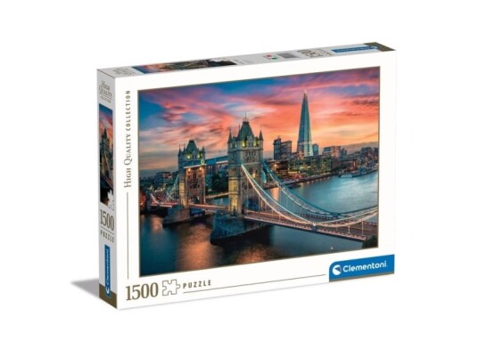 Clementoni High Quality Collection London Twilight 1500 Stykker By 10 År