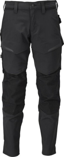 Mascot® Workwear Mascot® Customized Bukser Med Knælommer, Ultimate Stretch Model 22379-311 Sort 82C52