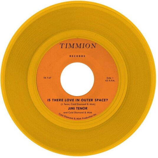 Jimi Tenor And Cold Diamond & Mink - Is There Love In Outer Space? (Yellow) (7'' Vinyl)
