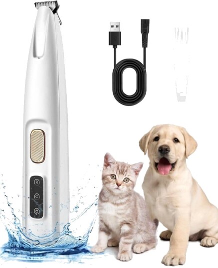 Potetrimmer For Hund Med Led-Lys Stillegående Potetrimmer For Hund Med Led-Lys Stillegående
