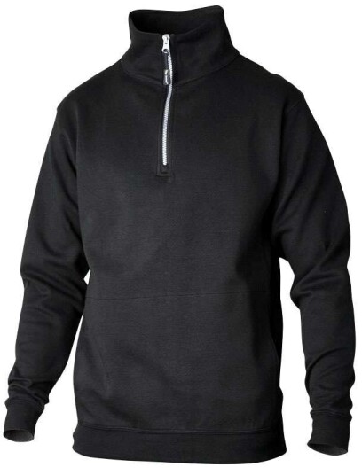 Top Swede Sweatshirt Zip 0102 Svart Xl Top Swede Sweatshirt Zip 0102 Svart Xl