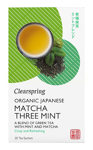 Clearspring Matcha Three Mint Te Ø - 36 g Clearspring Matcha Three Mint Te Ø - 36 g