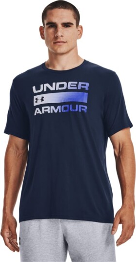 Under Armour Men's UA Team Issue Wordmark Short Sleeve Blå S Man Under Armour Men's UA Team Issue Wordmark Short Sleeve Blå S Man