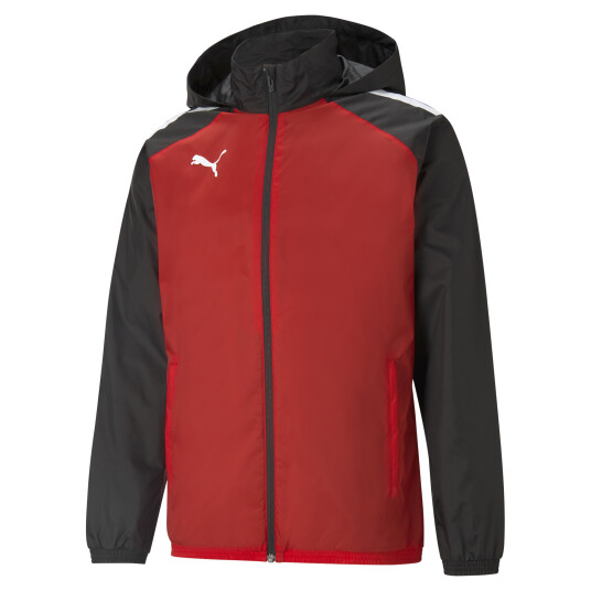 Puma teamLIGA All Weather Jacket, treningsjakke herre XS Puma Red-puma Black