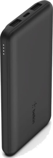 Belkin BoostCharge 10000 mAh Strømbank med 3 Utganger - Svart