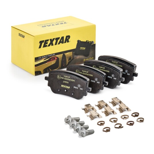 Bremseklosser TEXTAR 2298701 Bremseklosser TEXTAR 2298701