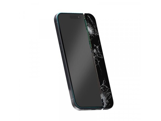 Crong Nano Glass - Uknuselig Hybrid Glass Iphone 15