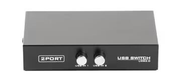 Gembird DSU-21 - USB peripheral sharing switch - 2 ports USB-hub - 2 porter