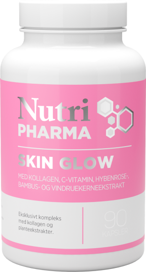 NutriPharma Skin Glow Collagen 90 Kapslar NutriPharma Skin Glow Collagen 90 Kapslar