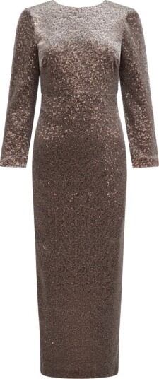 Peserico Dame Kjoler Brun 2XS,