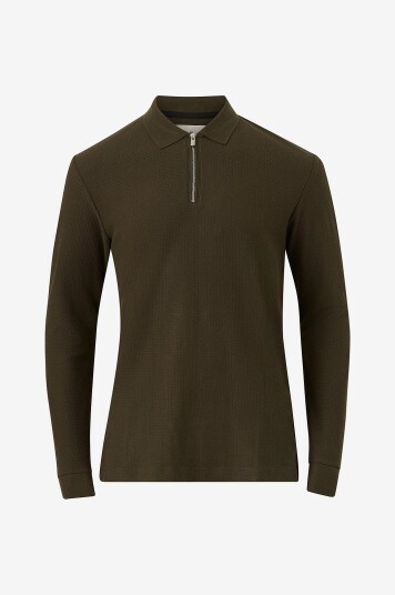 Jack & Jones Genser jprBladamien LS Polo Svart