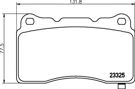 Bremseklosser HELLA 8DB 355 015 481