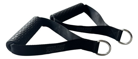 Master Fitness Nero Soft Handle 2 Pcs