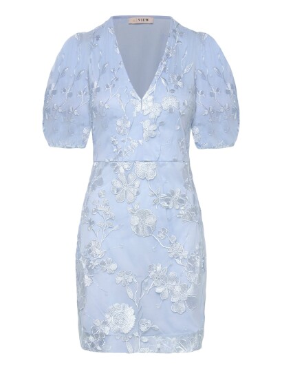 A View Luletta Dress Blue 36 A View Luletta Dress Blue 36