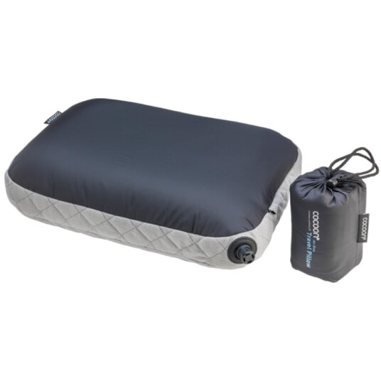 Cocoon Air-Core Pillow OneSize, Smoke Grey/Charcoal