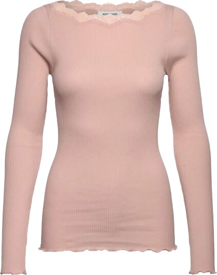 Rosemunde Rwbaybay Ls Boatneck Lace T Shirt Pink L Rosemunde Rwbaybay Ls Boatneck Lace T Shirt Pink L