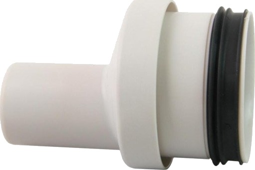 Smartline 75/40 mm overgang off white