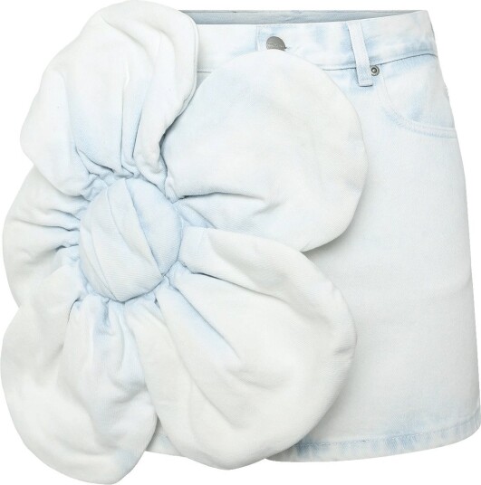 Marc Jacobs Daisy Denim Skirt   LIGHT WASH   27