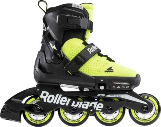 Rollerblade Rulleskøjter Neon Yellow/Black 28 32
