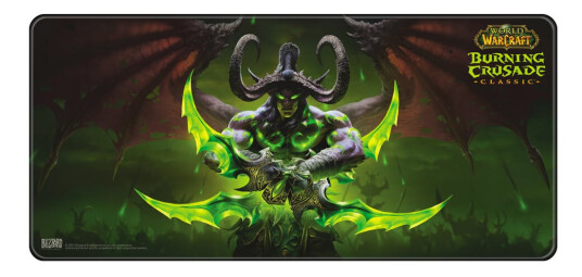 World of WarCraft XL Mouse Pad   Illidan