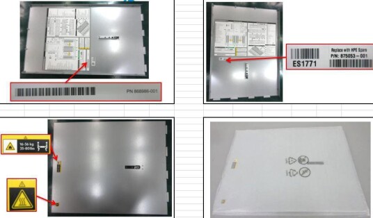 Hewlett Packard Enterprise SPS-TOP COVER LFF W/ LBL