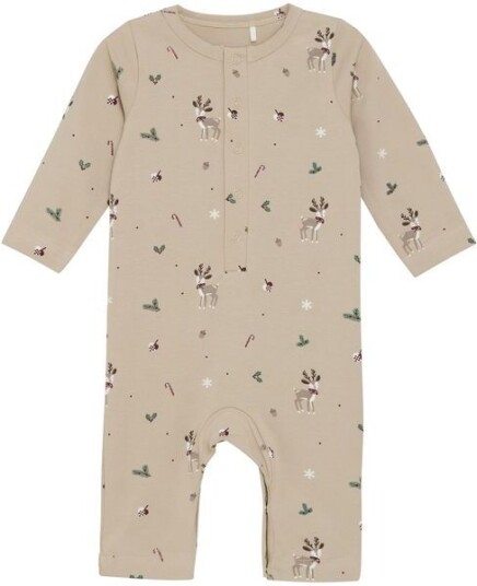 Blå heldress/pyjamas til baby Moonlight