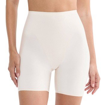 Triumph Truser Medium High Waist Shaping Short Offwhite X-Large Dame