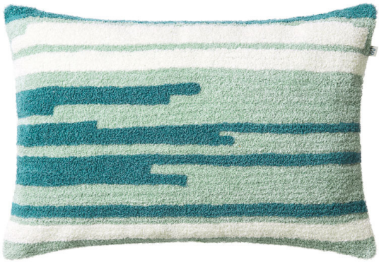 Chhatwal & Jonsson Stripe Asis putetrekk 40x60 cm Heaven blue aqua off white