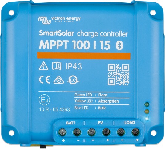 Victron Energy Solcelleregulator SmartSolar MPPT 100/15