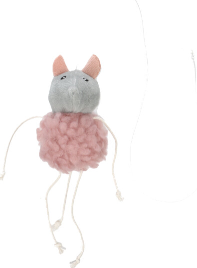 Flamingo Gripi Mouse Kattleke Rosa 12x5x68cm
