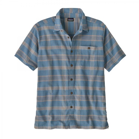 Patagonia  M´S A/C Shirt Dilp Discovery: Light Plume Grey S