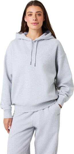 Björn Borg Women's Studio Oversized Hoodie Light Grey Melange S Björn Borg Women's Studio Oversized Hoodie Light Grey Melange S