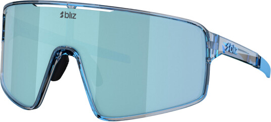 Bliz P001S Sportsbriller Transparent Blue w/ Smoke Ice Blue Multi