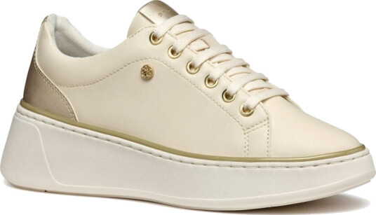 Geox Dame Sko Beige 39 EU,