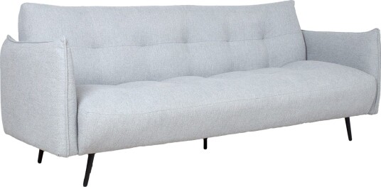Sovesofa HOME4YOU Lander 3 seter Lysegrå Lysegrå