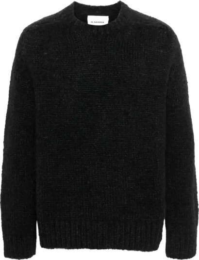 Jil Sander Herre Strikkevarer Svart L, Jil Sander Herre Strikkevarer Svart L,
