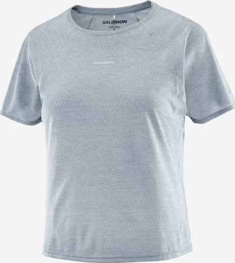 Salomon SHKout Air Cropp SS Tee W trade winds M