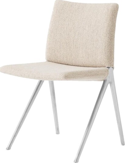 &Tradition Kape IF7 Spisestol Polert Aluminium/ Barnum 101