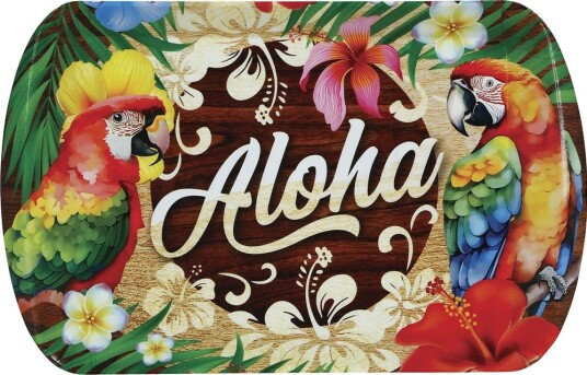 Aloha Serveringsfat i Hardplast - 39x24 cm