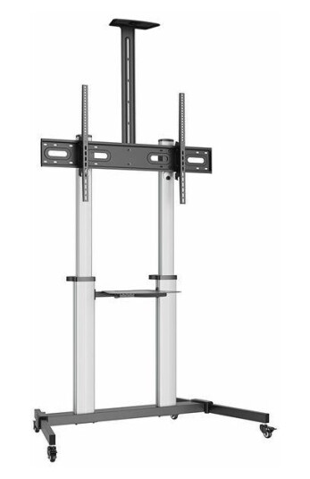 EQUIP TV-Wagen 60"-100"/1TFT 100kg mit Höhenverstellung gr