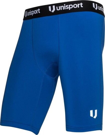 Unisport Baselayer Shorts - Blå Barn, størrelse 128 cm
